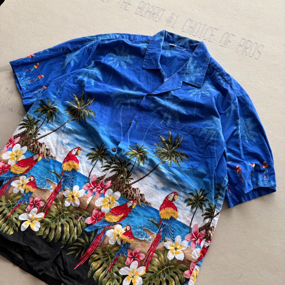 Vintage 60s Unbranded Hawaiian T-shirt